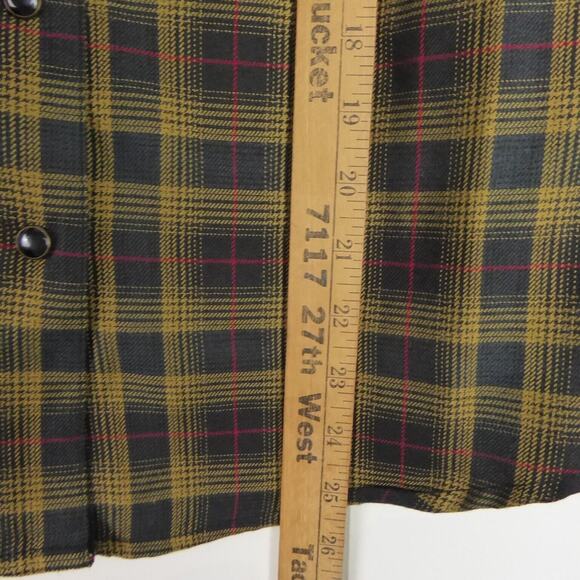 Dixxon Flannel Shirt Womens SZ S Pearl Snap Proper Baggers LTD Edition Midweight - Picture 11 of 13